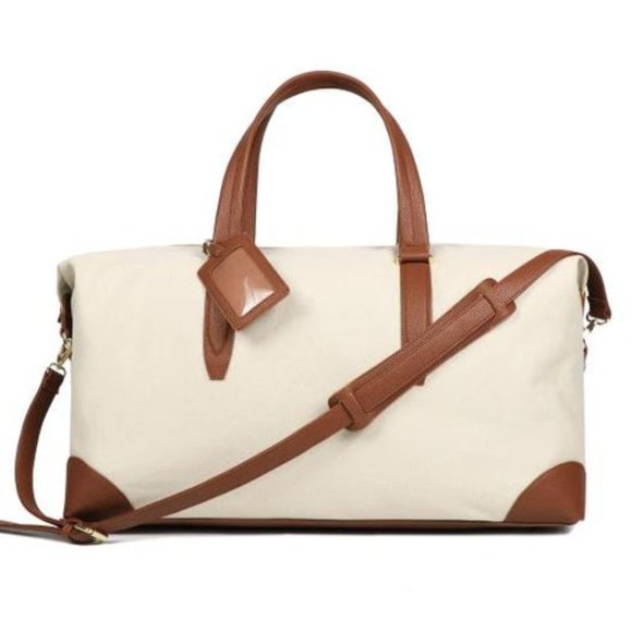 Henny + Lev - THE DUFFLE SET - Rachel Zoe Box of Style, Canvas Weekender & Pouch - Picture 3 of 14